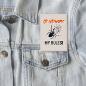 Grappig IT Netwerkbeheerder Humor Geschenk Button (Insitu)