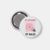 Grappig IT Netwerkbeheerder Humor Geschenk Magneet (Voorkant / Achterkant)