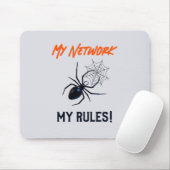 Grappig IT Netwerkbeheerder Humor Geschenk Muismat (Met muis)
