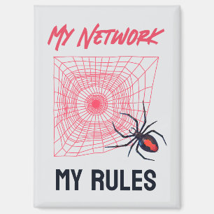 Grappig IT-netwerkbeheerder humorcadeau Magneet