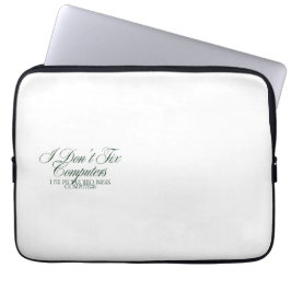 Grappig IT-ondersteuningsshirt Laptop Sleeve