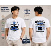 Grappig IT-professional ontwerp - IT-coderingscita T-shirt