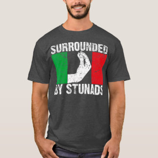 Grappig Italiaans cadeautje voor mannen, gezwollen T-shirt