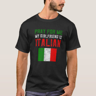 Grappig Italiaans gekleed geit voor mij mijn Vrien T-shirt