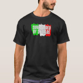 Grappig italiaans omringd door stunads italiaanse  t-shirt (Voorkant)
