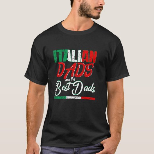 Grappig Italiaans pap vader Pappa  T-shirt (Voorkant)