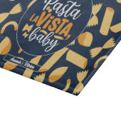 Grappig Italiaans  pasta La Vista Pattern Snijplank (Hoek)
