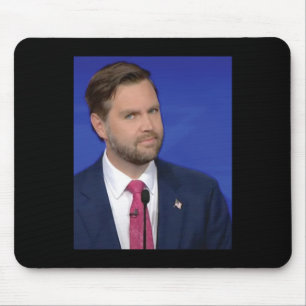 Grappig J.d Vance Meme Vice President Debat Face Muismat