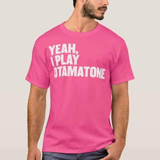 Grappig Ja Ik speel Otamatone Music Enthusiast T-s T-shirt (Voorkant)
