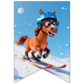 Grappig Jaar van het Paard 2026 Vlaggetjes (Eerste vlag)