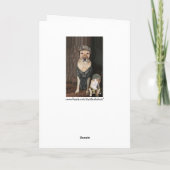 Grappig Jacht Lab Verjaardag Kaart (Achterkant)