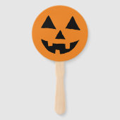 Grappig Jack O Lanter Halloween Art Simple Jack O Handwaaier (Voorkant)