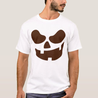 Grappig Jack-o'-Lantern Gezicht Halloween T-Shirt