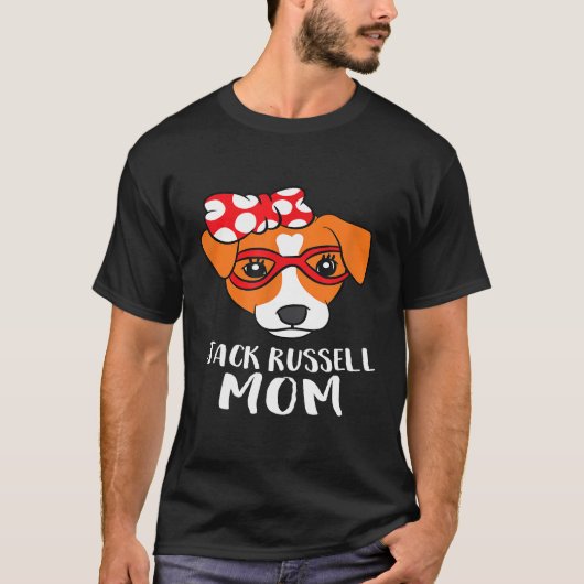 Grappig Jack Russel Terrier Hond Mam Jack Russell T-shirt (Voorkant)