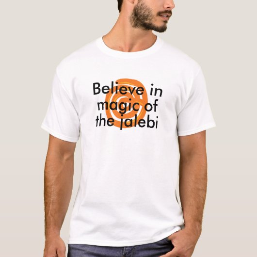 Grappig Jalebi Pun T-shirt, Grappig Indiaas Desi M T-shirt (Voorkant)