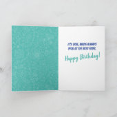 Grappig jaloezieke vogels als aanvulling op haar v kaart (Binnen)