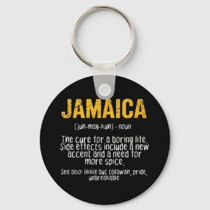 Grappig Jamaica Definition Gezegde Jamaicaans Pato Sleutelhanger