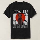 Grappig Japans Dogzilla Chesapeake Bay Ret T-shirt (Design voorkant)