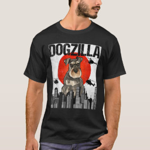 Grappig Japans Dogzilla Miniature Schnauze T-shirt