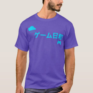 Grappig Japans mooi weer voor games T-shirt