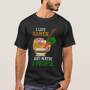 Grappig Japans Noodle Kawaii Anime Ramen T-shirt