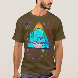 Grappig Japans otaku esthetisch, vers Ramen Noodle T-shirt