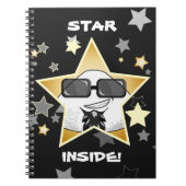 Grappig Japans Riceball Notitieboek (Voorkant)