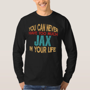 Grappig jax gepersonaliseerde tshirt voornaam grap