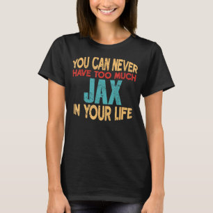 Grappig jax gepersonaliseerde tshirt voornaam grap