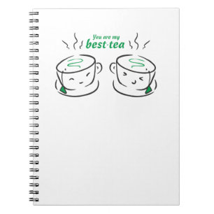 Grappig Je bent mijn beste thee, Je bent mijn Best Notitieboek