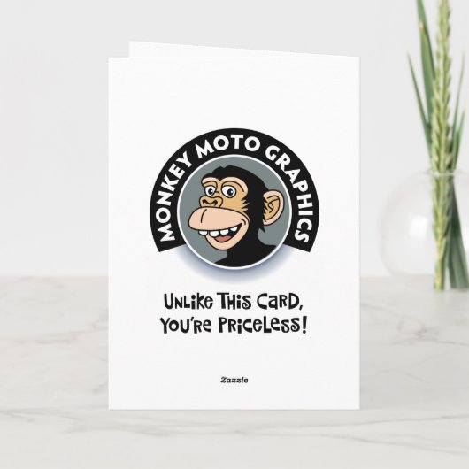 Grappig: "Je bent niet oud" Kaart (Achterkant)