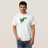 Grappig Je Bent Offline Dinosaurus T-Shirt (Voorkant volledig)