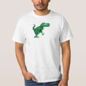 Grappig Je Bent Offline Dinosaurus T-Shirt (Voorkant)