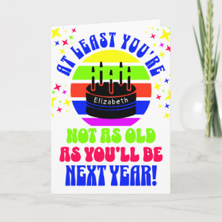 Grappig, je bent tenminste niet... kaart