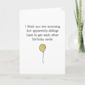 Grappig, je bent verbijsterend... kaart (Voorkant)