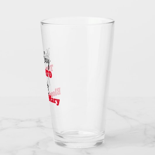 Grappig | Je zegt Tomato en ik zeg Bloody Mary Glas (Links)