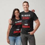 Grappig Jesus BMX T-shirt (Unisex)