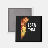 Grappig Jesus Meme Quote - Mannen &amp; Vrouwen Cl Magneet (Voorkant / Achterkant)