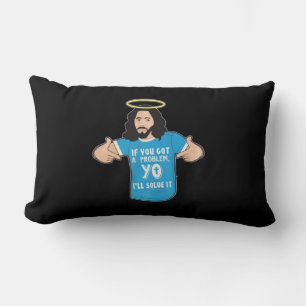 Grappig Jesus Shirt Christelijk Meme Yo Ik los het Kussen