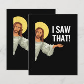 Grappig Jezus Meme dat ik zag dat het Christelijke (Voorkant / Achterkant)