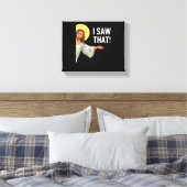 Grappig Jezus Meme dat ik zag dat het Christelijke Canvas Afdruk (Insitu (Slaapkamer))