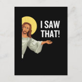 Grappig Jezus Meme dat ik zag dat het Christelijke Informatiekaartje (Achterkant)