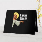 Grappig Jezus Meme dat ik zag dat het Christelijke Kaart (Gele Bloem)