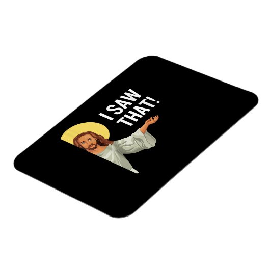 Grappig Jezus Meme dat ik zag dat het Christelijke Magneet (Linkerzijde)