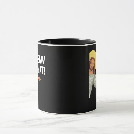 Grappig Jezus Meme dat ik zag dat het Christelijke Mok (Midden)