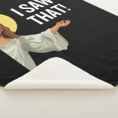 Grappig Jezus Meme dat ik zag dat het Christelijke Sherpa Deken (3/4)