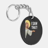 Grappig Jezus Meme dat ik zag dat het Christelijke Sleutelhanger (Voorkant Links)