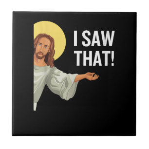 Grappig Jezus Meme dat ik zag dat het Christelijke Tegeltje
