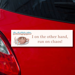 Grappig, jij bent mijn kopje kalme boho latte bumpersticker