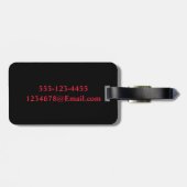 GRAPPIG JIJ SEXY MAN BAGAGELABEL (Achterkant horizontaal)